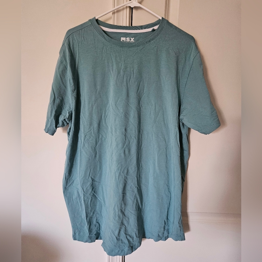 MSX By Michael Strahan Mens Short Sleeve Tee NWOT XL
